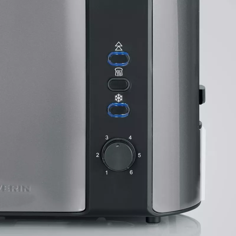 Toaster Severin AT 9573 2 slice 800 W Anthracite Black