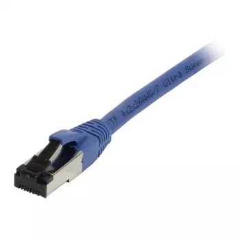 Synergy 21 Patch Cable RJ45, CAT8.1 2000Mhz, 0.25m, Blue, S-STP(S/FTP), TPE(Ultra SuperFlex), AWG26, Synergy 21 - Digital/Data - Network