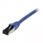 Synergy 21 Patch Cable RJ45, CAT8.1 2000Mhz, 0.25m, Blue, S-STP(S/FTP), TPE(Ultra SuperFlex), AWG26, Synergy 21 - Digital/Data - Network