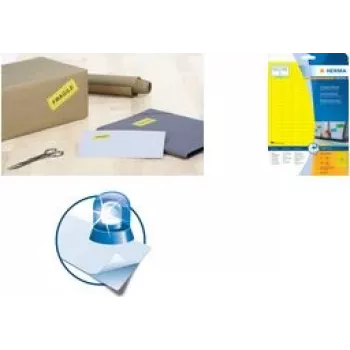 Self-adhesive label HERMA 4553 Rectangle Blue