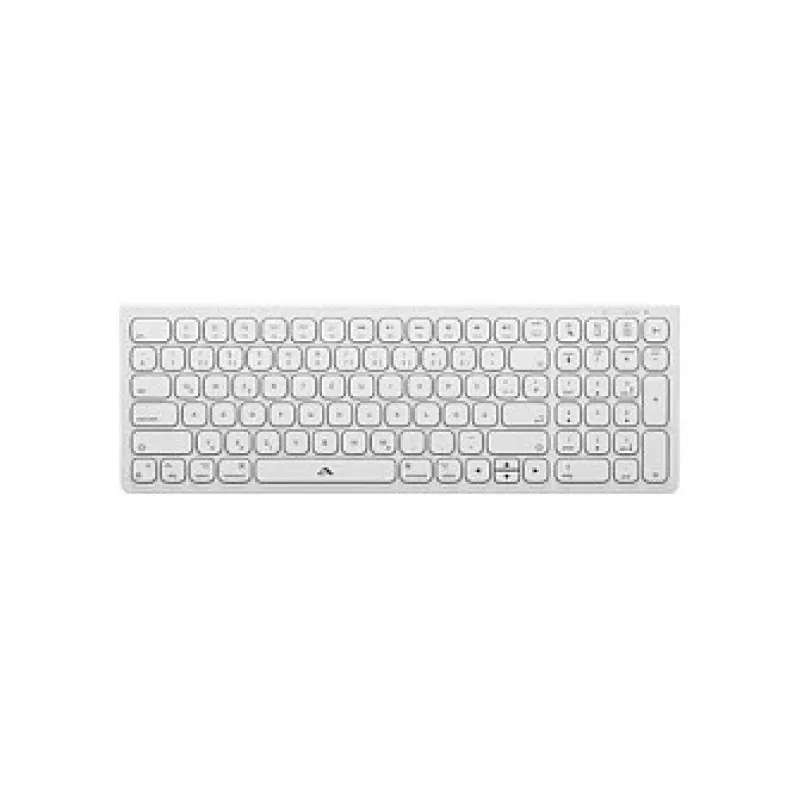 Alogic Echelon Compact USB-C BT Keyboard German+ Mouse White - Keyboard - USB Type C - Keyboard - USB Type C