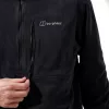 BERGHAUS Prism Half Zip Polartec® Fleece - men's fleece sweatshirt, size L (black)