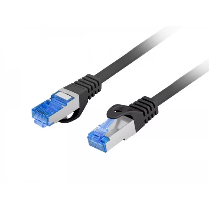 Networking cable LANBERG PCF6A-10CC-0150-BK Cat6a S/FTP RJ-45 1.5 m Black