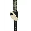 Trekking poles Black Diamond Trail Cork, adjustable 100–140 cm, aluminium, cork/EVA handle, 3-segment, green/beige
