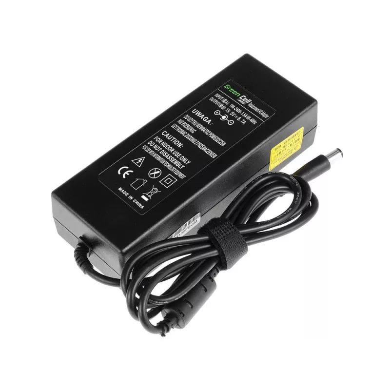 Power adapter Green Cell AD35P 130 W AC-to-DC 19.5 V 6.7 A for laptops, indoor, black