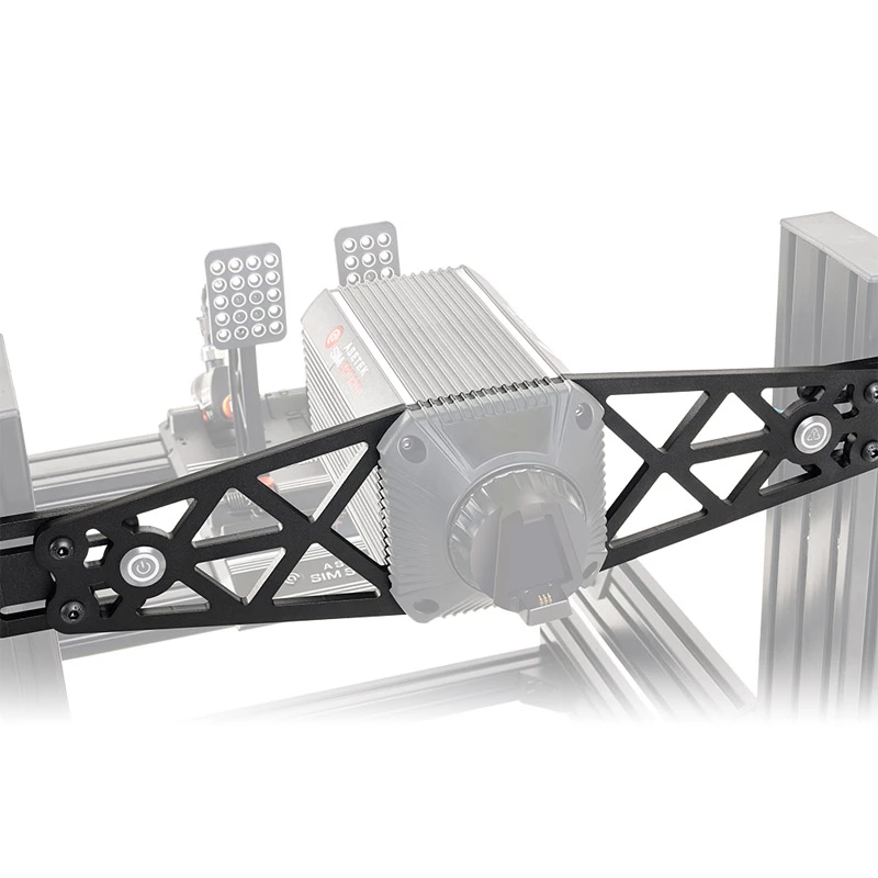 Mounting bracket Asetek SimSports Steel Black 135x535x168mm