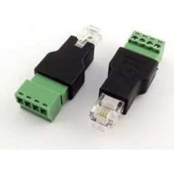 Cable TK RJ11-Plug 6P4C-Terminalblock/Schraubkontakt - Cable - Telefon (STT-RJ11)