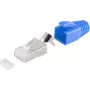 Wire connector RJ-45 ShiverPeaks 72067-10B Blue White