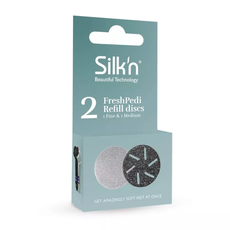 Pedicure device replacement refill silicone rollers soft & medium for silk'n FreshPedii FPR2PEUSM001