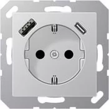 JUNG A1520-15CAAL - Type F - 5 - 35 °C - Plastic - IP20 - 16 A - 50/60 Hz