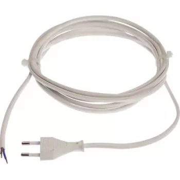 Power supply cable AS Schwabe 70651, 3 m length, white