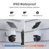 Safemo ST1 SolarCam 4K UHD Video, 8x Zoom,132° View, Night Vision, Wi-FI 2.4 Ghz, 3W solar, White