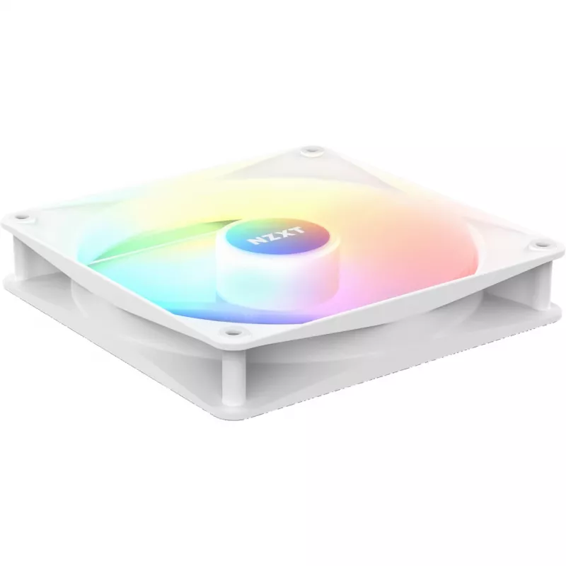 NZXT F120 RGB Core 120mm ARGB Case Fan - White