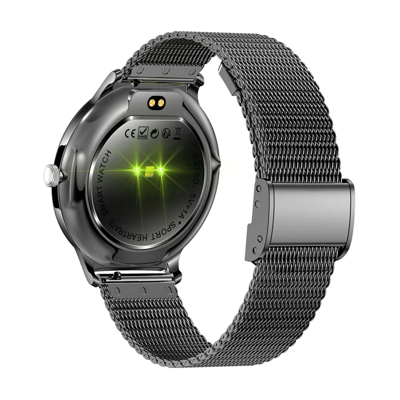 Smartwatch Colmi V89 Steel Black with heart rate monitor, waterproof