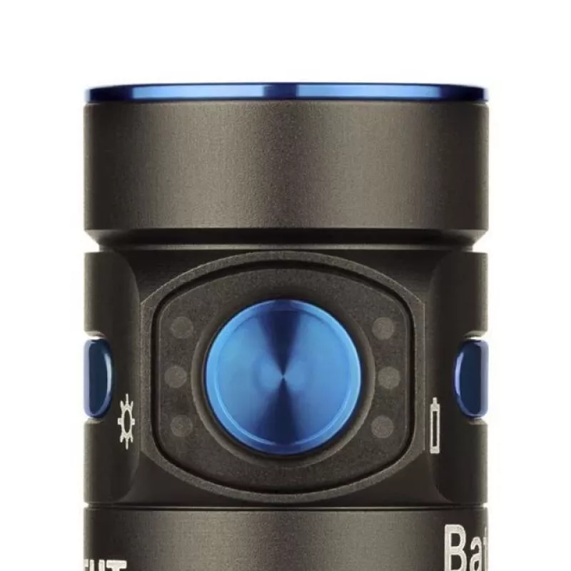 Flashlight olight Baton 4 — LED rechargeable torch, 1300 lm, 170 m range