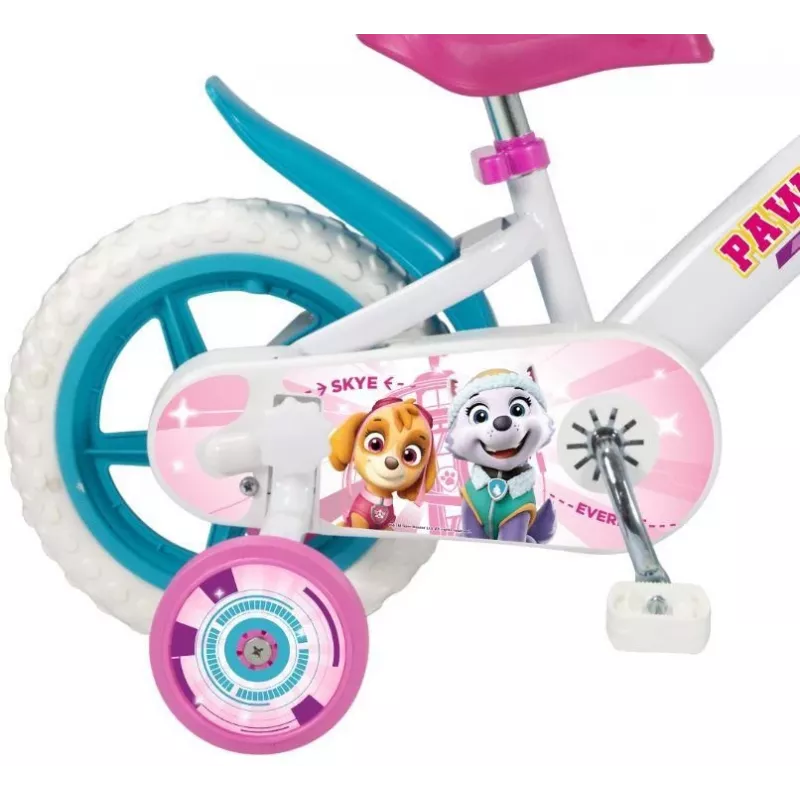 Children's bicycle Toimsa TOI1181, 12-inch wheels, white, Paw Patrol design