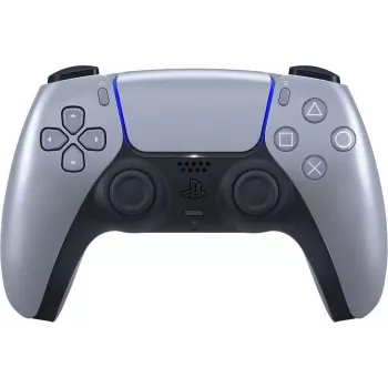 Wireless gamepad Sony DualSense for PlayStation 5 — built-in Li-Ion battery, gyro, haptic vibration, speaker, 3.5 mm jack, silver