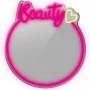 LED Neon Mirror Light MANTA MASNL130PK Style Neon Lights BEAUTY, pink accent, decorative mirror illumination