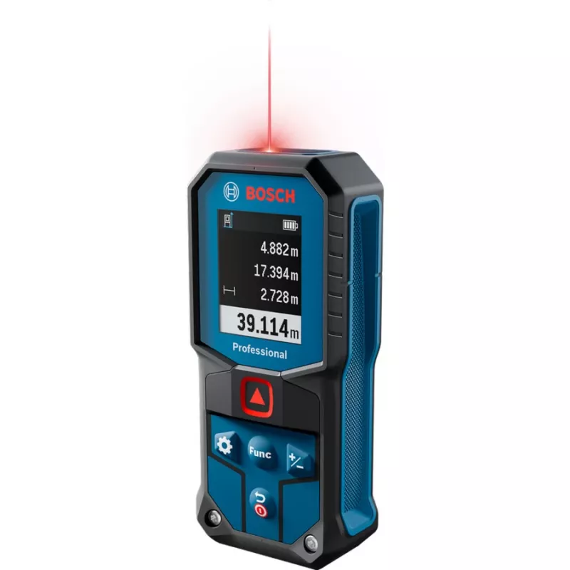 Laser Distance Meter GLM 40-31 Professional (Blue/black, Range 50m, red laser line)