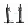 Gembird MS-D1-01 Monitor Desk Stand Height Adjustable Black