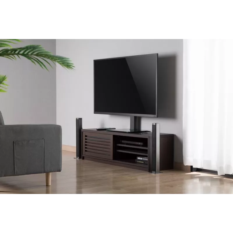 Gembird TVS-D55S-01 Tabletop TV stand (swivel), 23 - 55, black