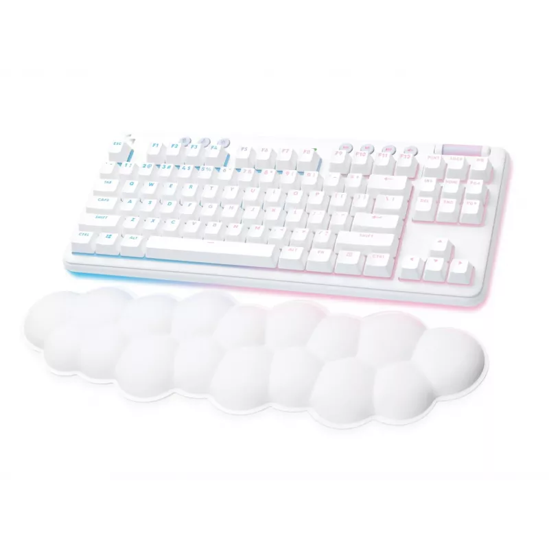 Logitech G715 Wireless Gaming Keyboard - Off White - Fra - Central (920-010459)