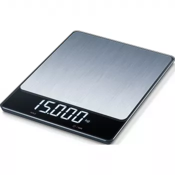 Kitchen scale Beurer KS 34 XL stainless steel, capacity 5 kg, precision 1 g