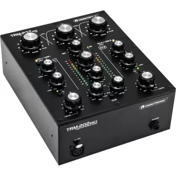 2-Channel Rotary Mixer Omnitronic TRM-202MK3 with EQ and FX