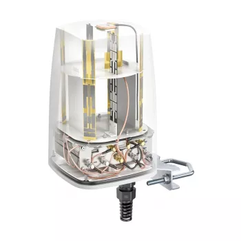 Omni-directional network antenna QuWireless QuSpot AX12S PoE/LAN, multi-band 0.694–6 GHz, max gain 3 dBi, white
