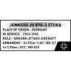 Building Set Cobi Blocks Junkers JU 87G-2 Stuka 571 pcs model kit