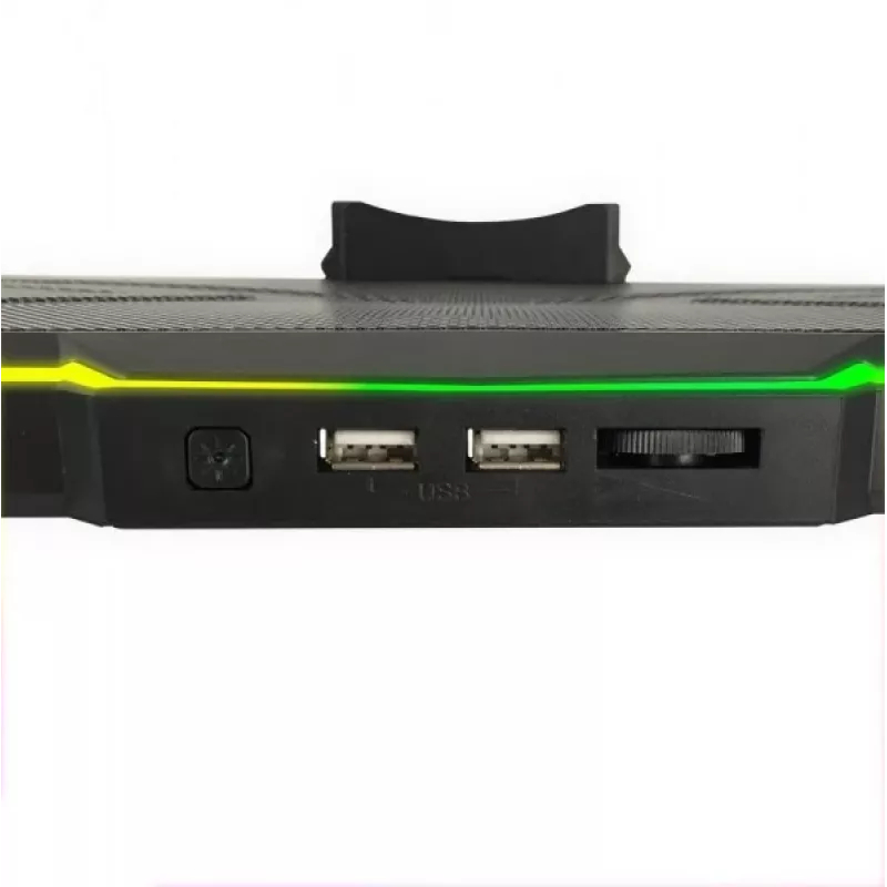 Laptop cooling pad ESPERANZA EGC110 for 17 inch (43.2 cm), 1 fan 18 cm, 800 RPM, 63 CFM, USB 2.0, black