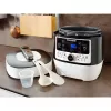 Electric pressure cooker Rommelsbacher MD 1000 – 4 L, 1000 W, 14 programs, white/black