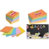 Post-it Super Sticky Notes Boost Collection Sticky Notes extrastark assorted colours 5 Pads (7100258933)