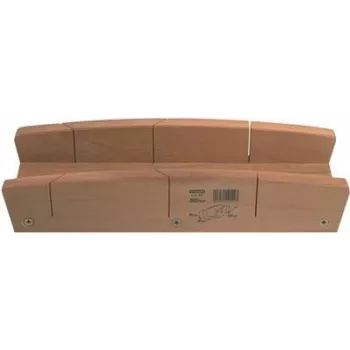Mitre Box STANLEY 1-19-191 wooden 300 mm for 45° and 90° angles