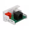 DeLOCK Easy 45 Module 2 x RCA female to RJ45 female port 22.5 x 45 mm