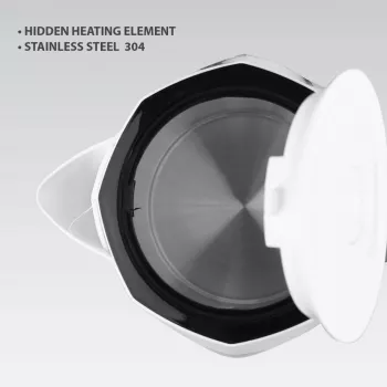 Electric kettle Maestro MR-058-WHITE 1.8 L, 2000 W, cordless, removable filter