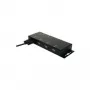 EXSYS EX-1166HMV 4 port external USB 2.0 hub metal screwable