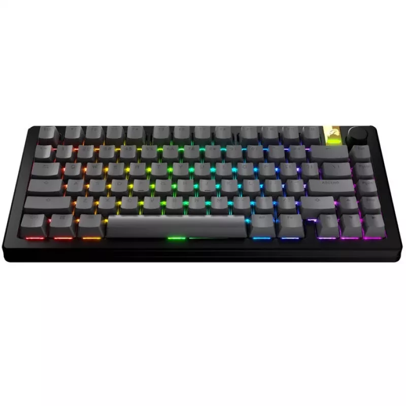 Keycaps GLORIOUS GPBT Basics PBT Dye-Sub Armor Grey ANSI layout