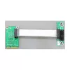 Riser Karte Mini PCI Express > PCI Express x1 links gerichtet