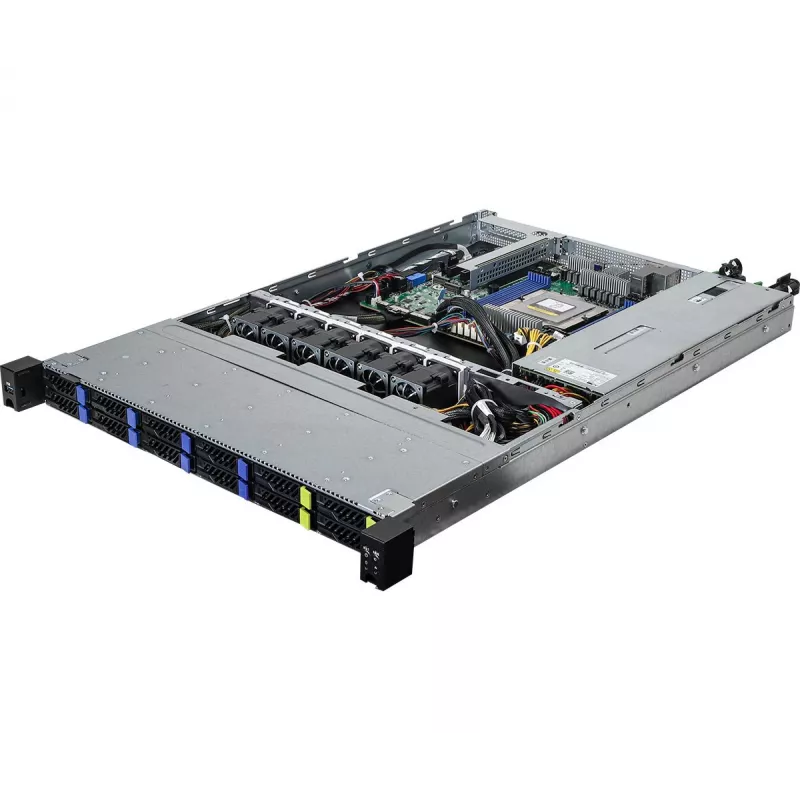 ASRock 1U8S4E-GENOA/2T server barebone SoC socket SP5 (LGA 6096) Rack (1U)