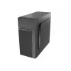 PC Case NATEC Helix Mini Tower Black — microATX/Mini-ITX, 3x3.5 inch + 5x2.5 inch, 33 cm GPU, USB-C/USB-A ports