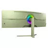 Curved computer monitor Arozzi Nova 49 inch (124.5 cm) Dual QHD 5120×1440 LED VA, 4 ms, Green