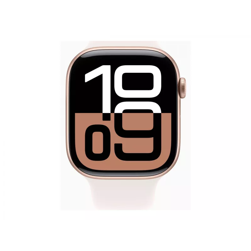 Apple Watch S10 Aluminium Cellular 46mm Rosegold (Sport bracelet pale pink) M/L