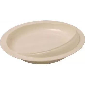 Scoop plate for disabled users