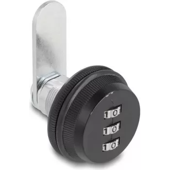 Lock Navilock 20972 Plastic Steel Black Silver 37mm