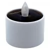 LED solar tealight RealPower STL-4, set of 4, battery-powered solar LED tea lights
