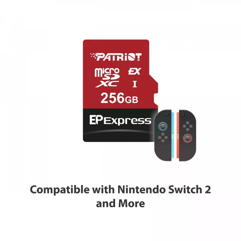 Flash Memory Patriot 256GB UHS-I U3 Class 10 PEF256GEPEXMCX