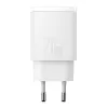 Wall charger Baseus Compact 1x USB-A + 1x USB-C 3A, compact travel adapter