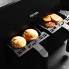 Air Fryer Petra PT4750BLKVDEEU7, Dual‑chamber, 3.7 L capacity, Black