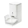 Automatic pet feeder and waterer Catlink Fresh 2 Luxury — ABS housing, 4 L dry food capacity, AC/battery power, universal for dogs and cats, white